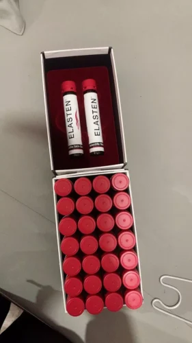 Nhấp để xem toàn màn hình Bộ 7 Ống Collagen Elasten Giúp Da Căng Mịn, Chống Lão Hóa, Tóc Chắc Khỏe - Collagen Từ Đức photo review